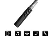 Bluetooth Car Audio Receiver AUX 3.5mm Jack Handsfree Call Adapter