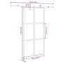Sliding Door with Hardware Set 102,5x205 cm Tempered Glass&Aluminium Image 6