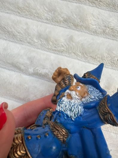Merlin The Magician approx. 10cm figure wizard Used damaged Please see photos