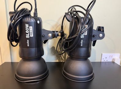 Pair of Godox SL60W LED Video Lights