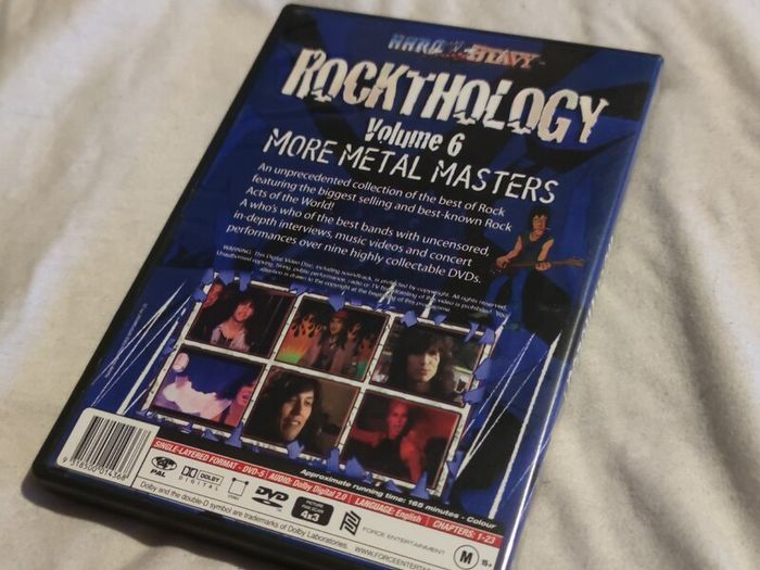 Rockthology Volume 6 Dvd