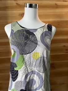 Mini dress geometrical patterns River Island New size 10