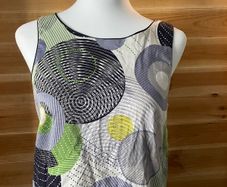 Mini dress geometrical patterns River Island New size 10