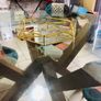 Glass Table & 4 Chairs Image 6