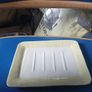 Belleek cottage butter dish Image 7