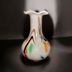 Beautiful hand blown glass vase