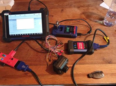 Mercedes bmw steering lock bypass immobiliser key programming