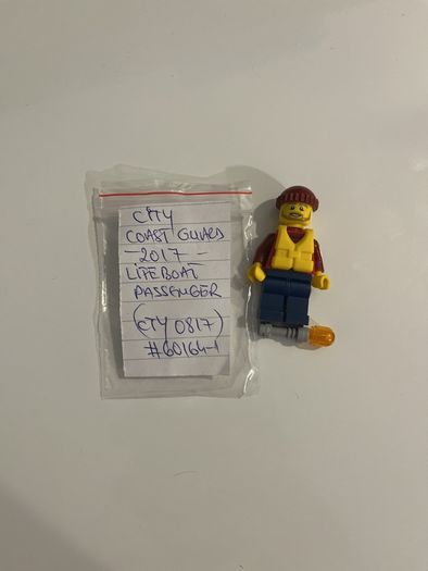 Lego City Coast Guard minifigure