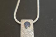 Sterling Silver &amp; 9ct Gold Pendant