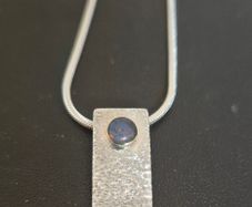 Sterling Silver & 9ct Gold Pendant