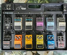 Behringer PB1000 Pedal Board With Power Supply & Hard Case