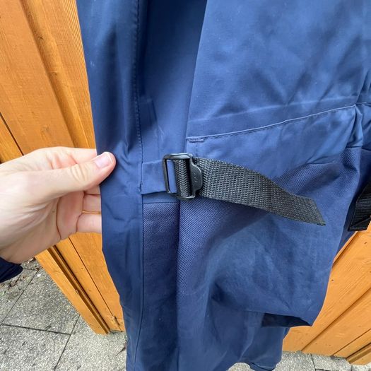 Musto Mens Blue Performance Salopettes Bib Trousers Breathable UK Size Small