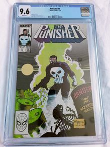 The Punisher  Issue 6 CBCS / CGC 9.6 Certified Graded Comic Framed  DC Marvel