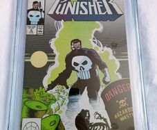 The Punisher  Issue 6 CBCS / CGC 9.6 Certified Graded Comic Framed  DC Marvel