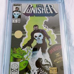 The Punisher  Issue 6 CBCS / CGC 9.6 Certified Graded Comic Framed  DC Marvel