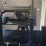 4th monitor stand for triple screen setup sim rig Image 3