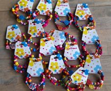 New:  Child's wooden bracelet sets