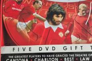 Manchester United Legends Five DVD Gift Tin Set, best law Charlton, cantona giggs