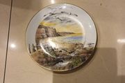 Royal Worcester Porcelain - "February  on the Coast" Plate.