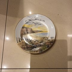 Royal Worcester Porcelain - "February  on the Coast" Plate.
