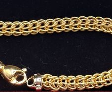 Vintage 18ct yellow bracelet