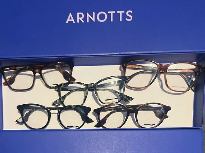 Alexander Mc Queen genuine Reading frame Glasses