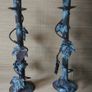 Pair tea candle holders Image 2