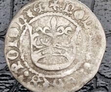 1501-1506 Alexander Jagiellon (King of Poland and Grand Duke of Lithuania) Krakow Silver Half Groschen coin