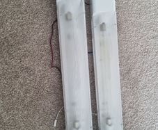 Bathroom shaver lights