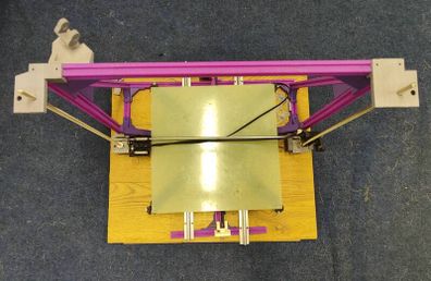 Large 3D printer,. unfinished project, 410x410mm board GT2560