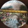 3D Vintage Country Cottage Chalkware decorative wall plaque Image 3
