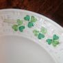 Antique Belleek Shamrock Ware Plates Image 7