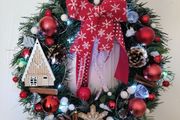 Christmas door wreath