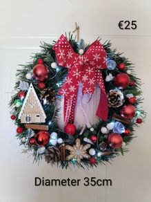 Christmas door wreath