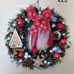 Christmas door wreath