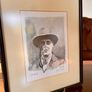 Framed Signed  Art Print W B Yeats by John F Nolan 1987 Image 10