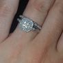 Engagement Ring & Matching Wedding Band Image 4