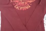 Petrol Industries Boys T shirt long sleeve maroon 10 11 12 years