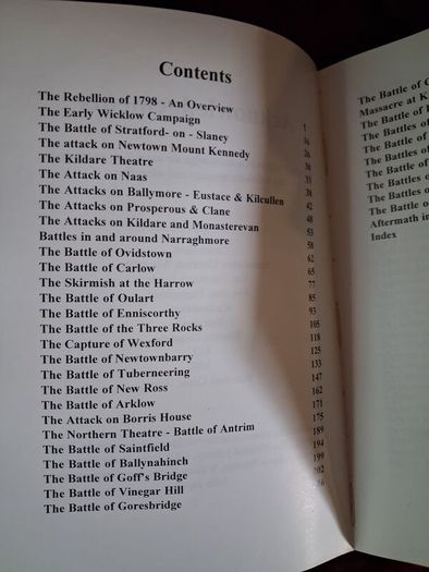 Ireland 1798 / The Battles / Art Kavanagh / 1st.ed., 1988