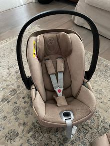 Cybex Cloud T Plus i-Size Car Seat & Base T - Cozy Beige