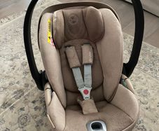 Cybex Cloud T Plus i-Size Car Seat & Base T - Cozy Beige