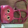 real leather shoulder hand bag cat Image 5