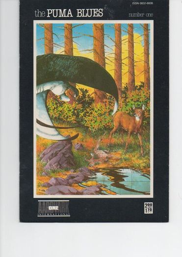 The Puma Blues #1 (1986) Aardvark Copper Age Comic