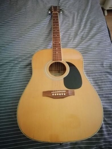 Encore semi acoustic guitar