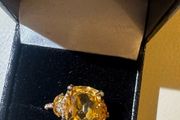 Citrine ring