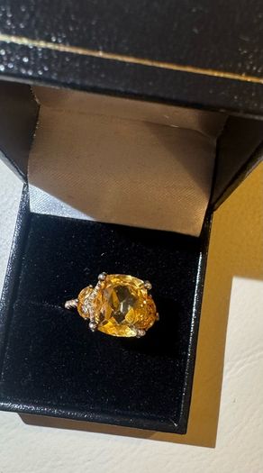 Citrine ring