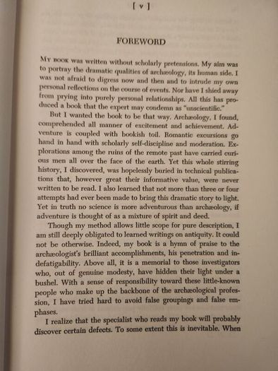 Gods, Graves,& Scholars. By C.w.ceram. The Story Of Archeology. With 49 Photos And 72 Drawings.  Hardback 1954. With Dustjacket In Good Condition.