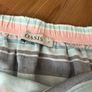 Brand new oasis linen striped off the shoulder mini dress Image 3