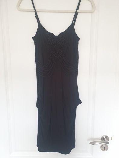 Karen Millen Black Strapy Dress