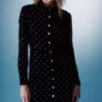 Zara Shimmery Velvet Dress Image 4